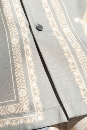 Versace Shirt with 'Barocco Sea' print